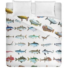 Ml 6-6 Fish Duvet Cover Double Side (california King Size) by ArtworkByPatrick