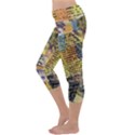 Old Paper Vintage Capri Yoga Leggings View2