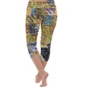 Old Paper Vintage Capri Yoga Leggings View4