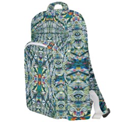 Pattern Design Pattern Geometry Double Compartment Backpack