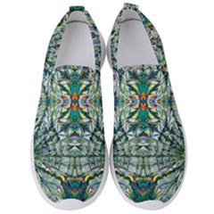 Pattern Design Pattern Geometry Men s Slip On Sneakers by Pakrebo