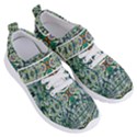 Pattern Design Pattern Geometry Women s Velcro Strap Shoes View3