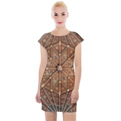 Peterborough Cathedral Peterborough Cap Sleeve Bodycon Dress