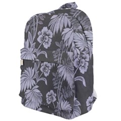 Curtain Ornament Flowers Leaf Classic Backpack