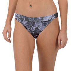 Curtain Ornament Flowers Leaf Band Bikini Bottom