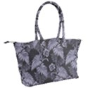 Curtain Ornament Flowers Leaf Canvas Shoulder Bag View2