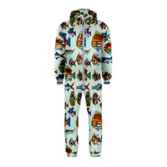 Ml 6-7 Fish Hooded Jumpsuit (kids) by ArtworkByPatrick