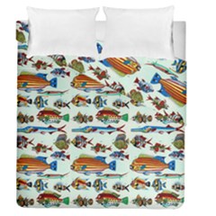 Ml 6-7 Fish Duvet Cover Double Side (queen Size) by ArtworkByPatrick