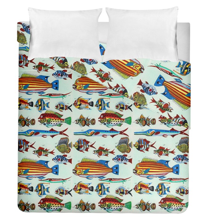 ML 6-7 FISH Duvet Cover Double Side (Queen Size)