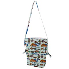 Ml 6-7 Fish Folding Shoulder Bag