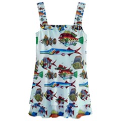 Ml 6-7 Fish Kids  Layered Skirt Swimsuit by ArtworkByPatrick