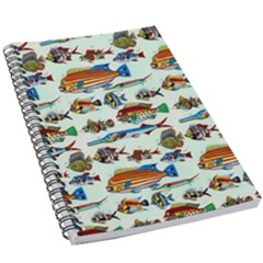 Ml 6-7 Fish 5 5  X 8 5  Notebook