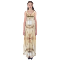 Wells Cathedral Wells Cathedral Empire Waist Maxi Dress by Pakrebo