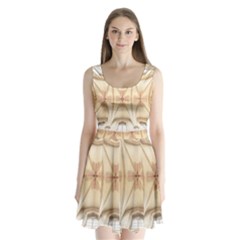 Wells Cathedral Wells Cathedral Split Back Mini Dress  by Pakrebo