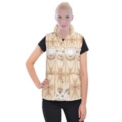 Wells Cathedral Wells Cathedral Women s Button Up Vest by Pakrebo