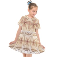 Wells Cathedral Wells Cathedral Kids  Short Sleeve Shirt Dress by Pakrebo