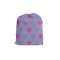 Violet Mandala Floral Pattern Drawstring Pouch (Medium) View1