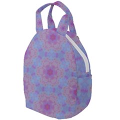 Violet Mandala Floral Pattern Travel Backpacks