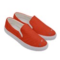 Dandelion Wishes - red Women s Canvas Slip Ons View3