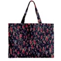 Polka Dotted Rosebuds Zipper Mini Tote Bag View1