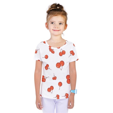 Cherry Picked Kids  One Piece Tee by WensdaiAmbrose