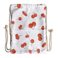 Cherry Picked Drawstring Bag (large) by WensdaiAmbrose