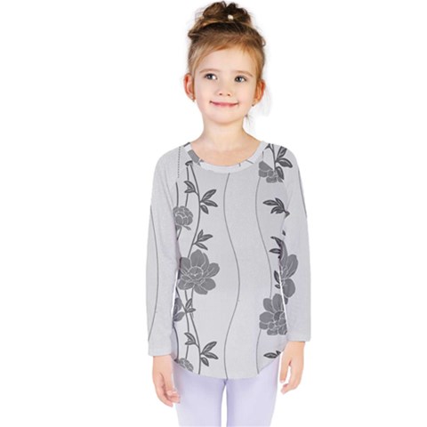 Wallflower Kids  Long Sleeve Tee by WensdaiAmbrose