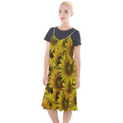 Surreal Sunflowers Camis Fishtail Dress