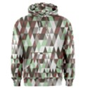 Coco Mint Triangles Men s Pullover Hoodie View1