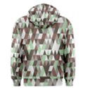 Coco Mint Triangles Men s Pullover Hoodie View2