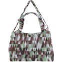 Coco Mint Triangles Double Compartment Shoulder Bag View1