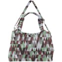 Coco Mint Triangles Double Compartment Shoulder Bag View2