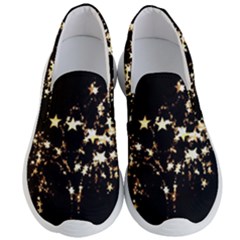 Shooting Stars Men s Lightweight Slip Ons by WensdaiAmbrose