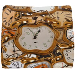 Time Clock Watches Seat Cushion