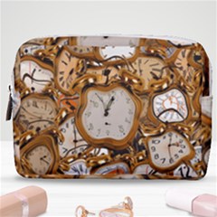 Time Clock Watches Make Up Pouch (medium)