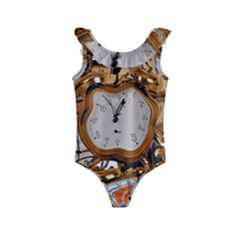 Time Clock Watches Kids  Frill Swimsuit