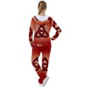 The Celtic Knot In Red Colors Women s Tracksuit View2