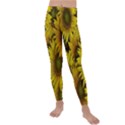 Surreal Sunflowers Kids  Lightweight Velour Leggings View1