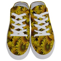 Surreal Sunflowers Half Slippers by retrotoomoderndesigns