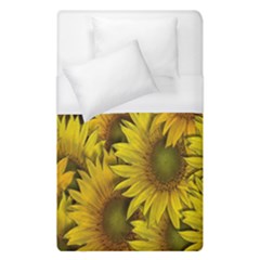 Surreal Sunflowers Duvet Cover (single Size) by retrotoomoderndesigns