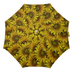 Surreal Sunflowers Straight Umbrellas by retrotoomoderndesigns