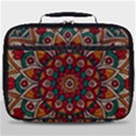 Mandala - Red & Teal Full Print Lunch Bag View1