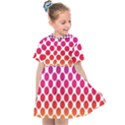 Rainbow Polka Dots Kids  Sailor Dress View1