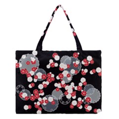 Plumflower Medium Tote Bag by WensdaiAmbrose