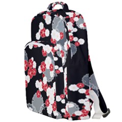 Plumflower Double Compartment Backpack