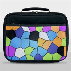 Stained Glass Colourful Pattern Lunch Bag