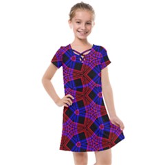 Pattern Line Kids  Cross Web Dress