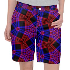 Pattern Line Pocket Shorts