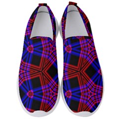 Pattern Line Men s Slip On Sneakers