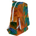 Pattern Heart Love Lines Travelers  Backpack View2